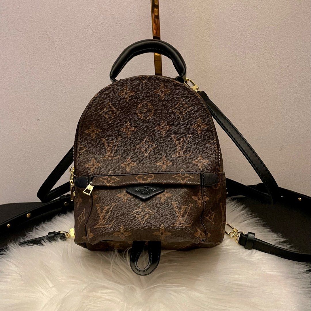 LV Backpack Original Bundle, Luxury, Bags & Wallets on Carousell