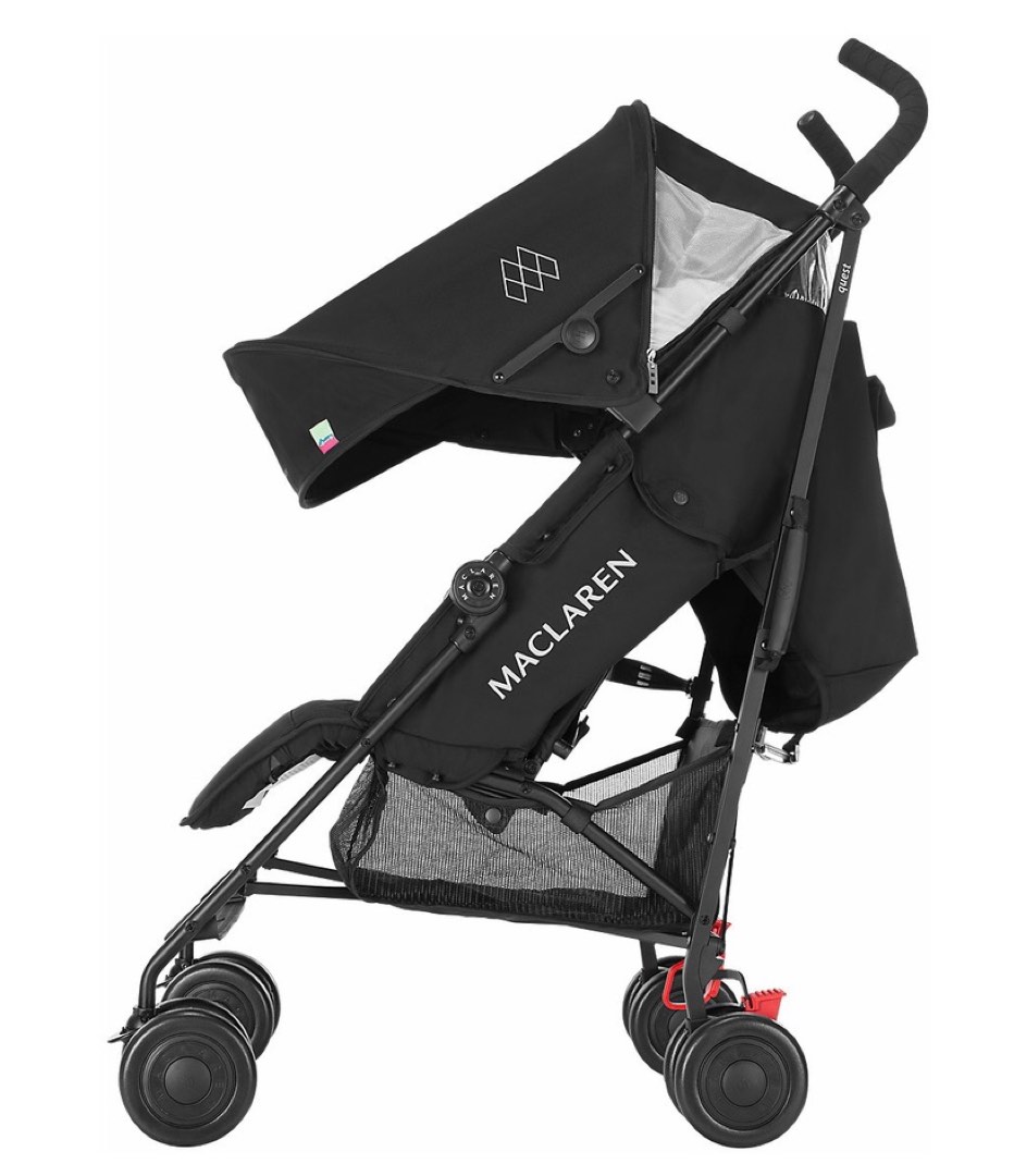 Maclaren quest black champagne sales