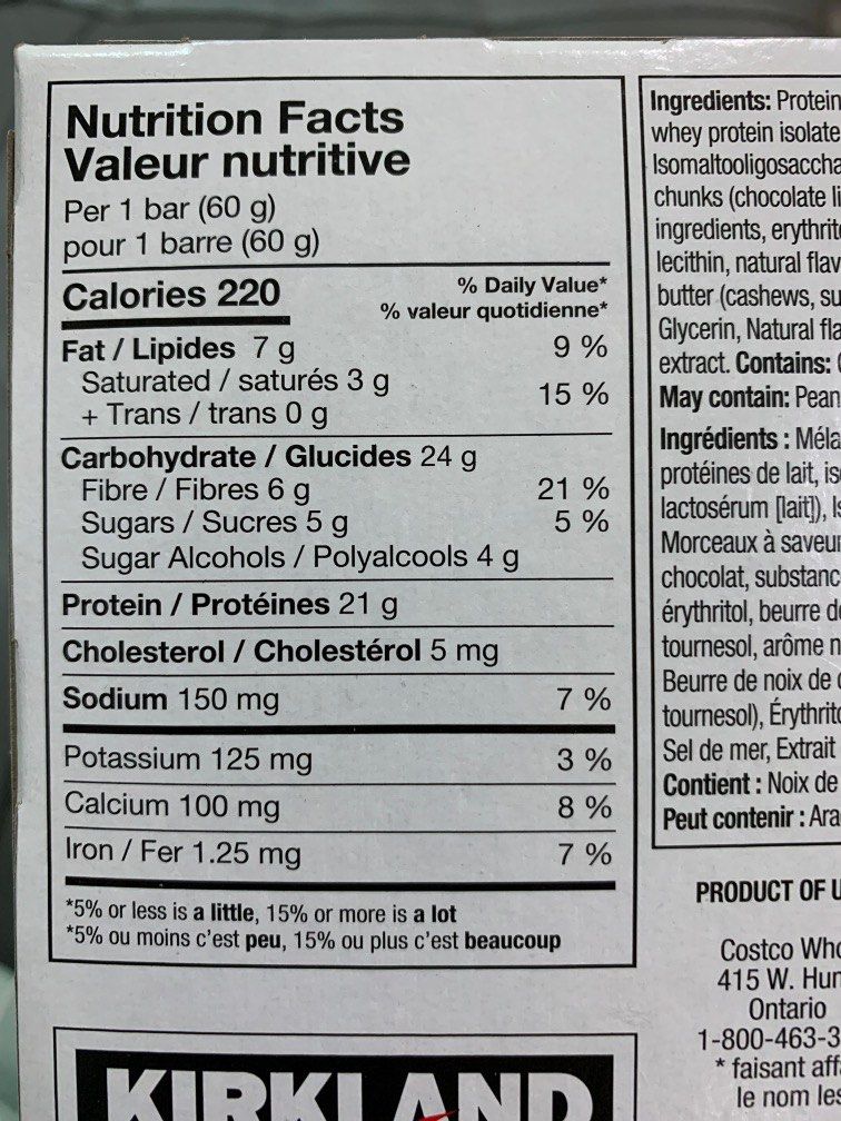 Macrofriendly Protein bars (chocolate chip cookie dough), Health