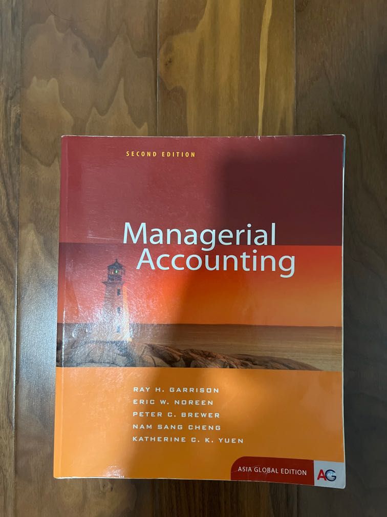 Managerial Accounting, Hobbies & Toys, Books & Magazines, Textbooks on