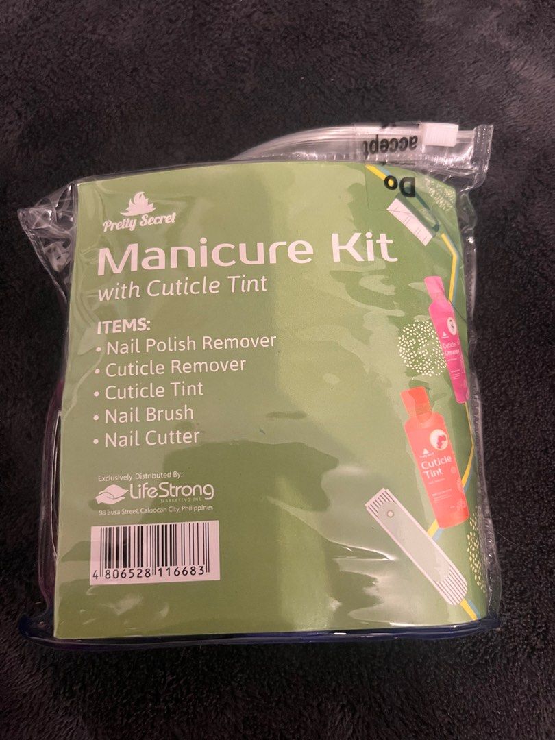 💅🏼Manicure Kit w/cuticle tint (Category: Hands & Nails) located in Quezon City. Submitted by janey_21 (Listing ID 1209552598, Image 2). Description: .