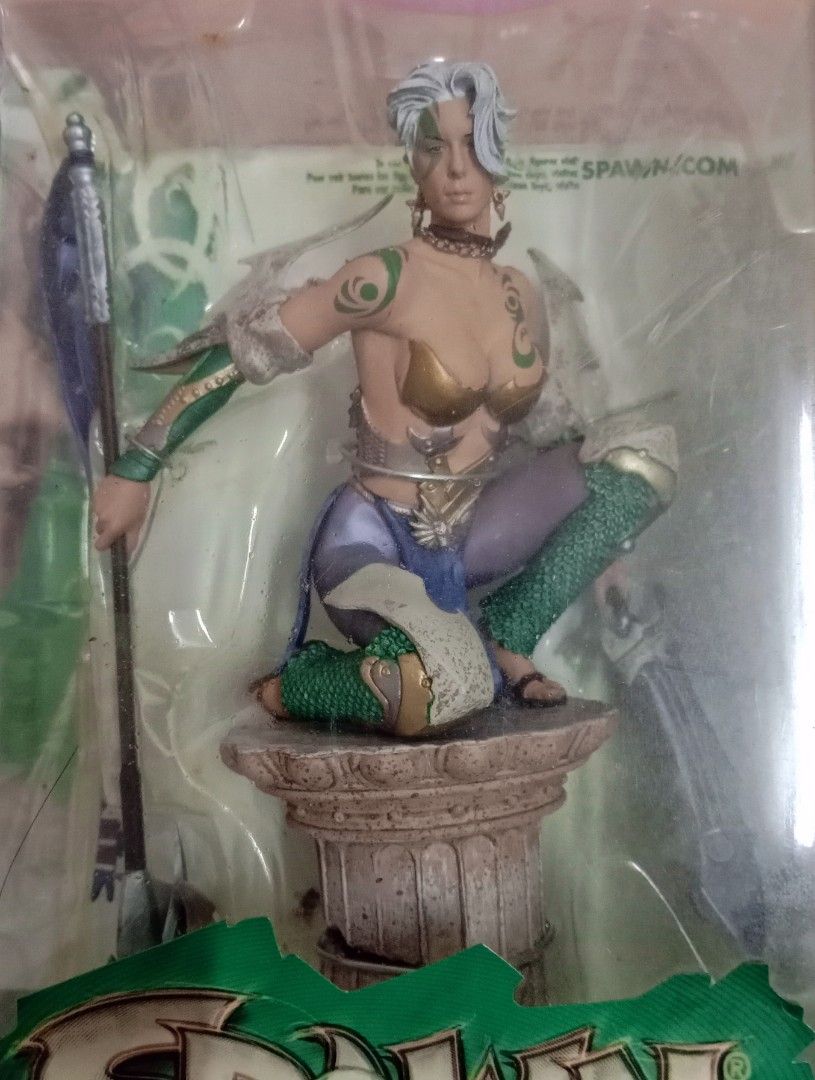 Mcfarlane Spawn Hera (Category: Toys & Games) located in Hutan Melintang. Submitted by toywarehouse (Listing ID 1209613335, Image 2). Description: Mint in packaging Mcfarlane Spawn Hera figure. * please chat before proceed to purchase. Thanks *.