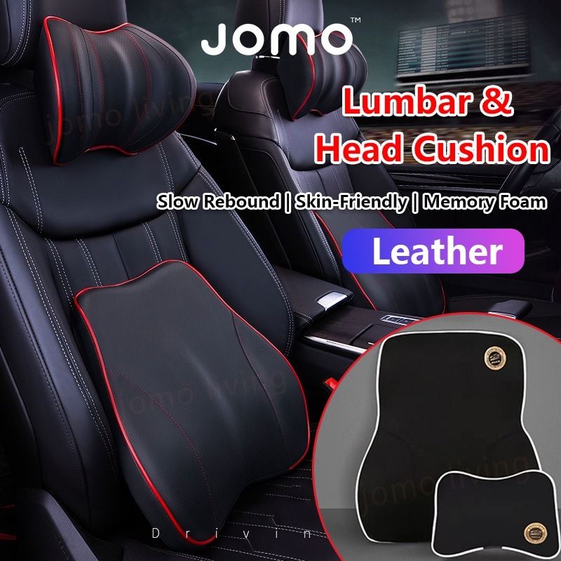 Memory Foam Lumbar Support Cushion Pillow Back Support For Car & Van seats  Chair