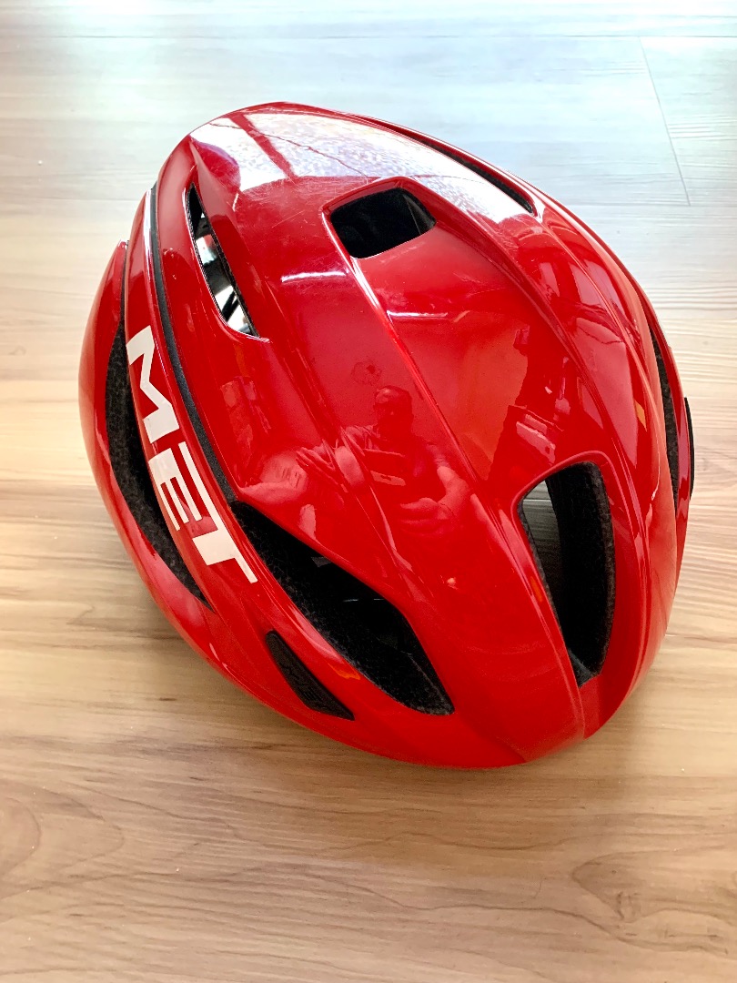 Fahrradhelm Met Terranova Mips Schwarz/rot, Matt/glänzend