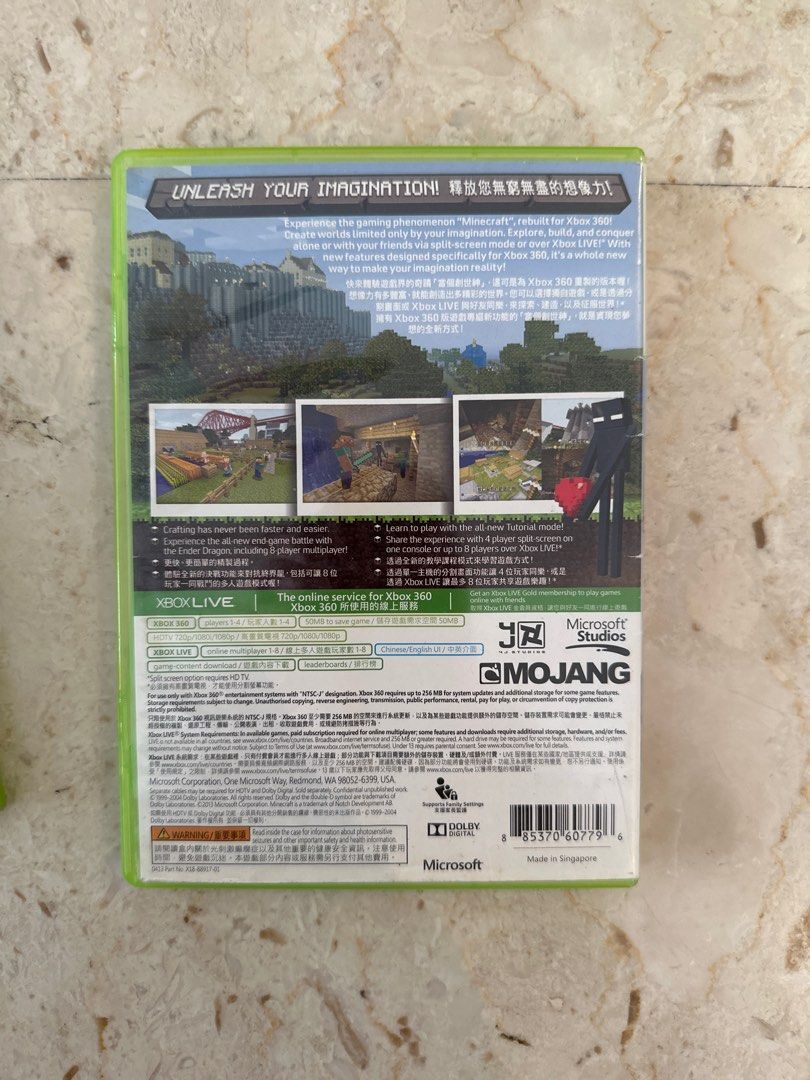 Minecraft xbox sale 360 digital