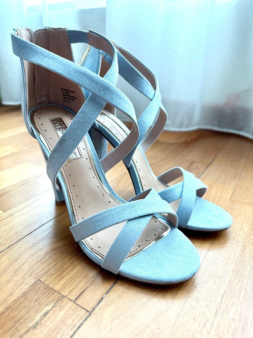 Miss KG Faun blue heels