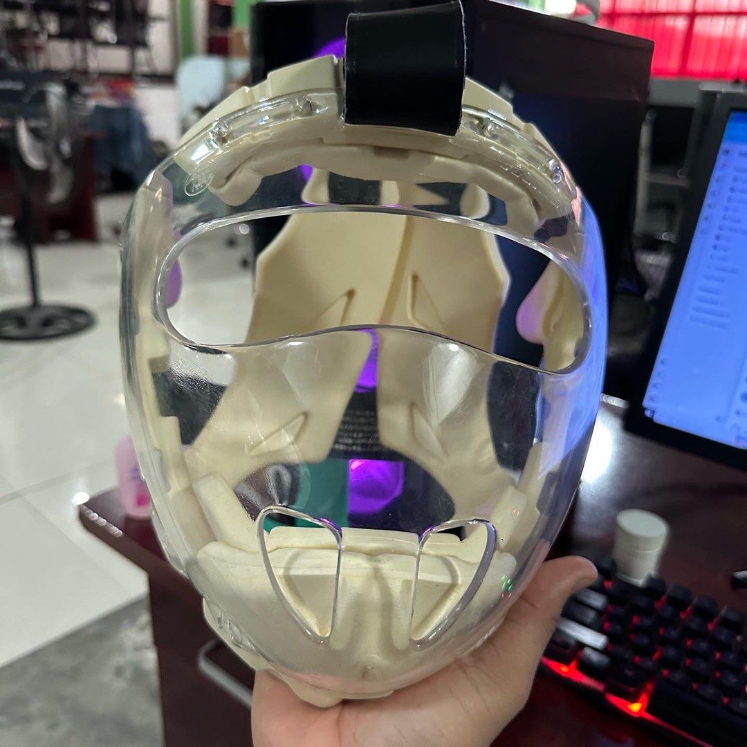 Mizuno Karate Head Guard Excellent condition no issue OSFA, Sports Equipment, Sports & Games