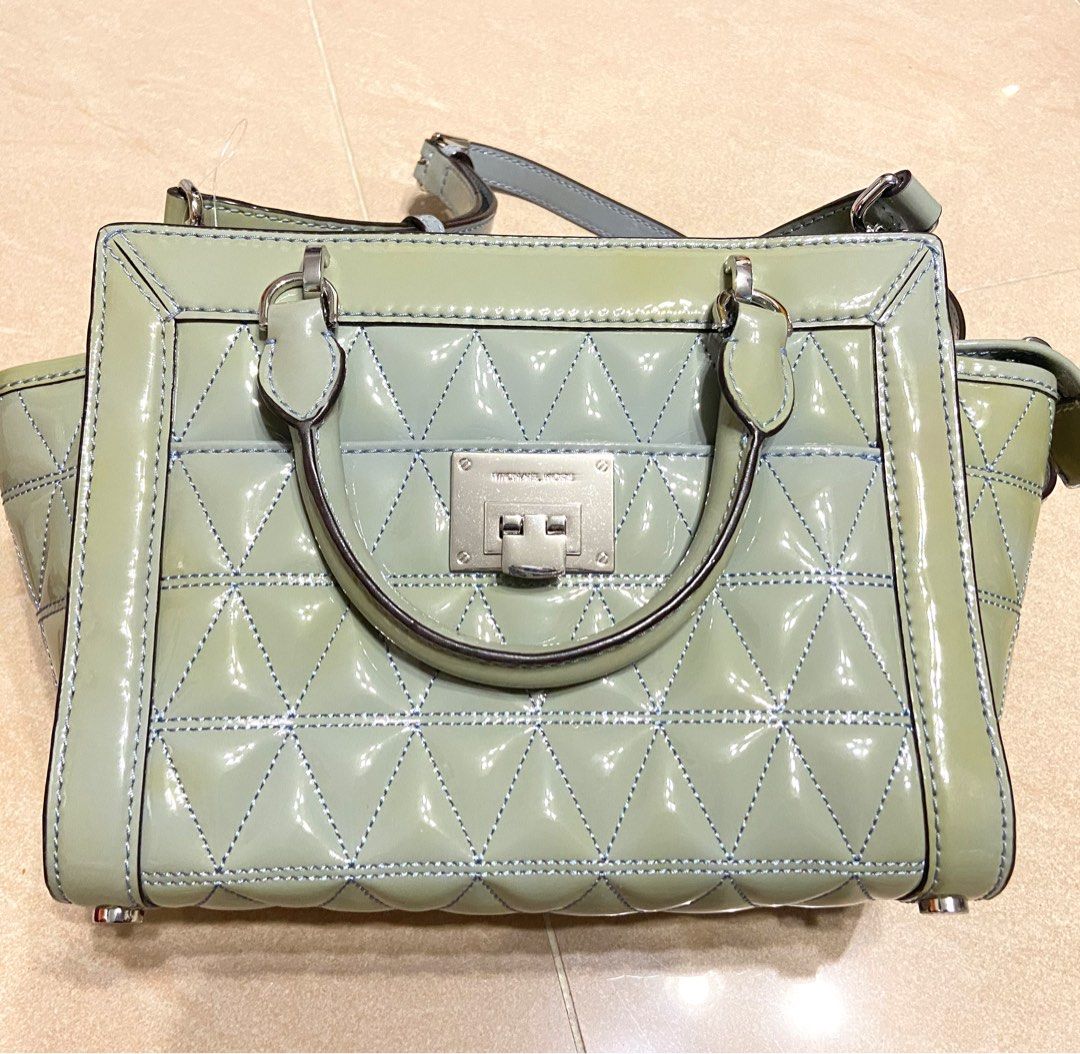 MK Michael Kors Vivianne Leather Crossbody Bag Carousell