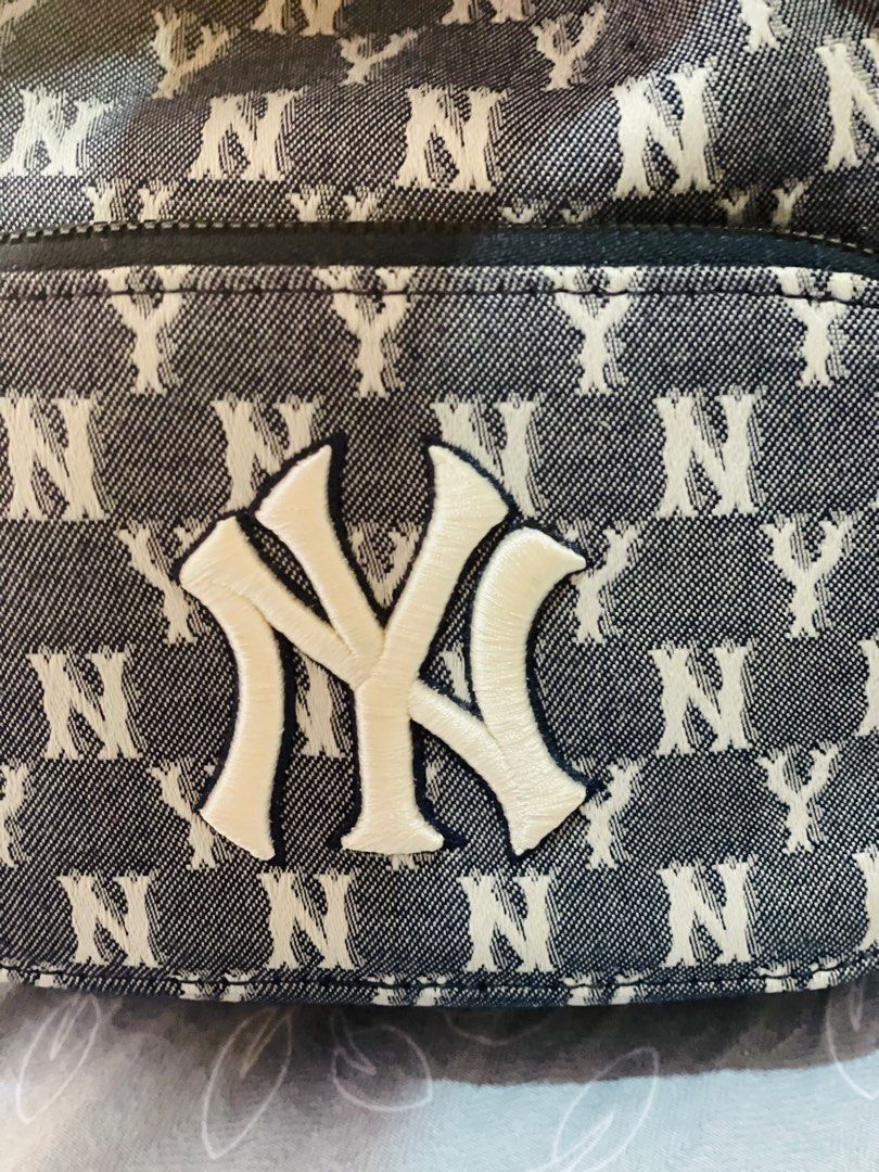 MLB việt Nam  Túi MLB Monogram Jacquard Bucket Bag New York