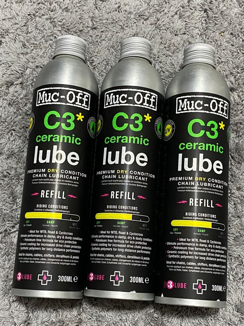 Refill Muc Off Ceramic Lube C3 Muc Off 300ml Refill Only Dry Lube