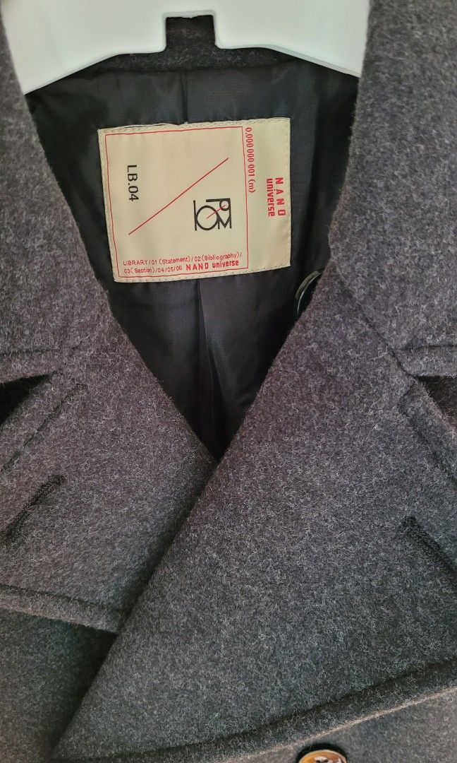 全新日本NANO UNIVERSE🇯🇵福袋2023 男裝絨褸, 男裝, 外套及戶外衣服 