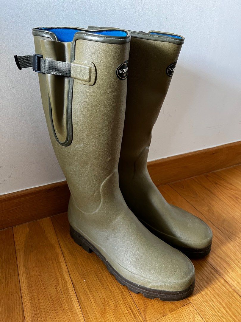 Chameau top rain boots