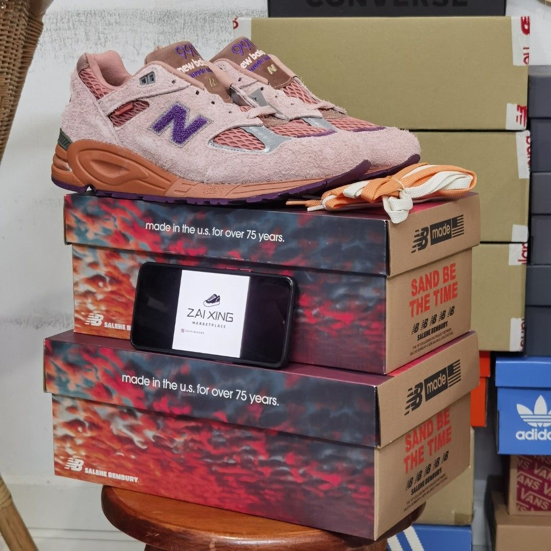 New Balance 990v2 Salehe Bembury Sand Be The Time