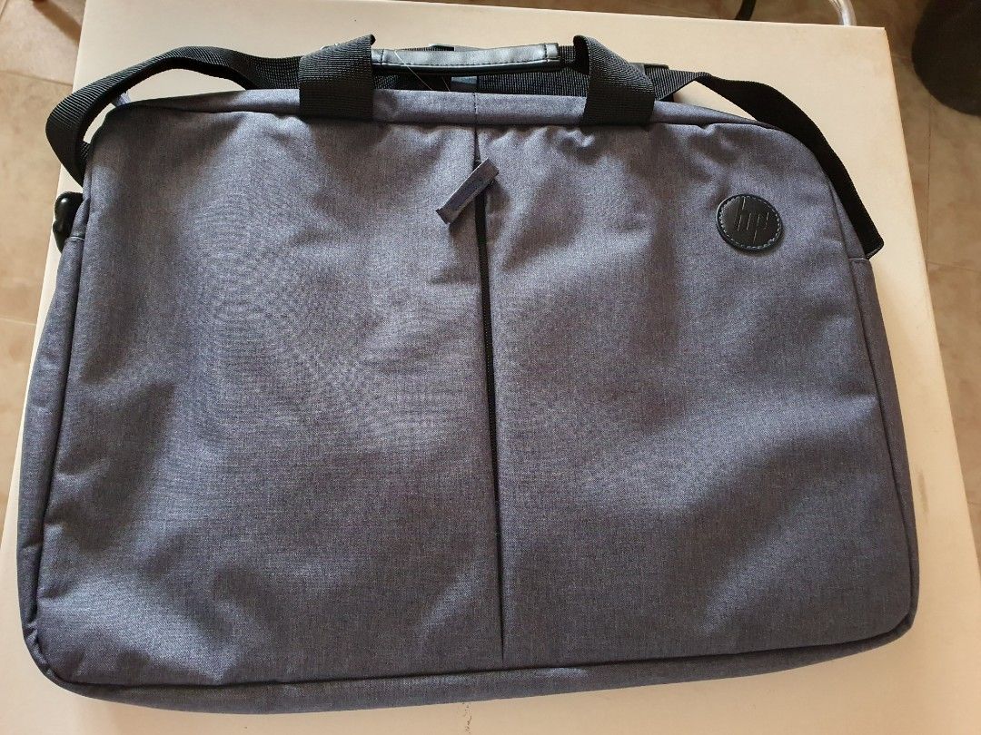 New HP laptop bag (Grey), Computers & Tech, Parts & Accessories, Laptop