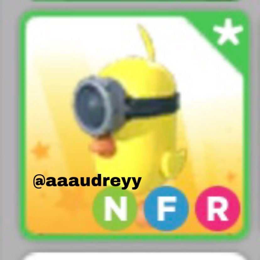 NFR Zodiac Minion Chick Adopt Me, Video Gaming, Gaming Accessories