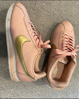 NIKE 經典 紅粉 阿甘鞋