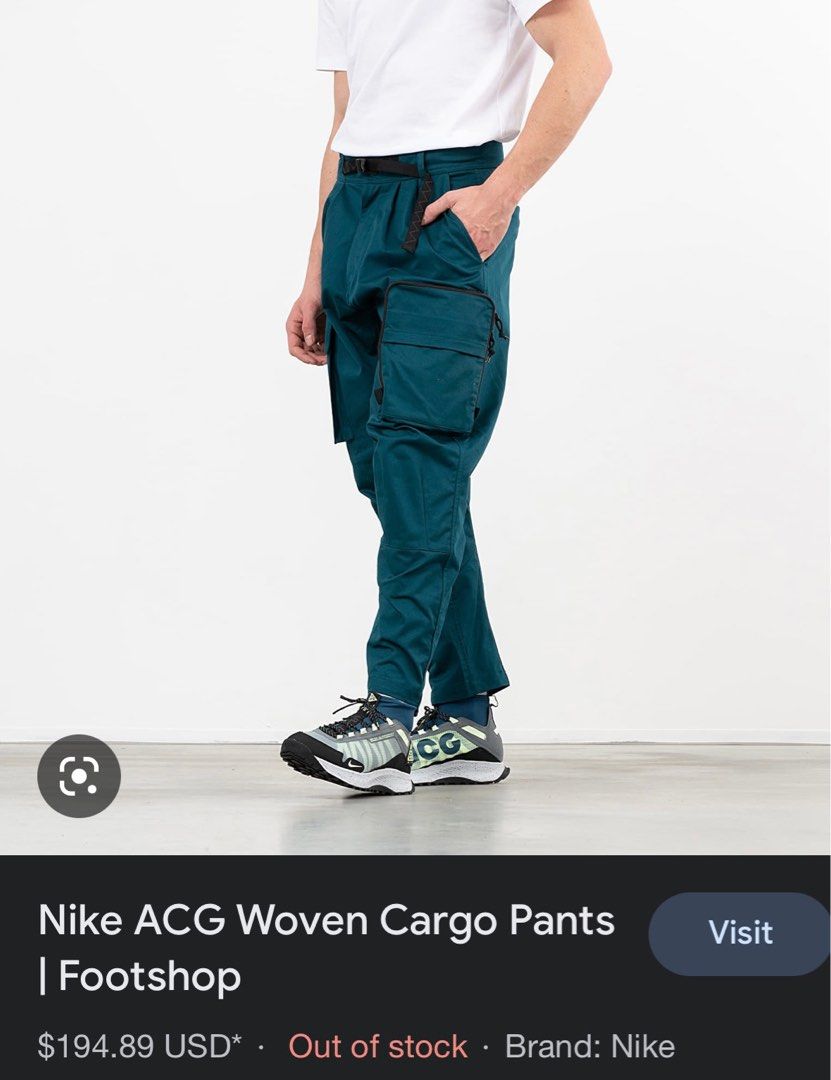 Nike ACG Woven Cargo Pants Green