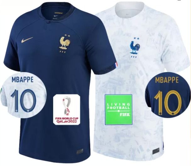 Kylian Mbappe France Jersey - World Cup 2022 Home Blue Soccer Jersey - World  Cup 2022 Patch - Brand New - Size M / L / XL for Sale in Hoffman Estates,  IL - OfferUp