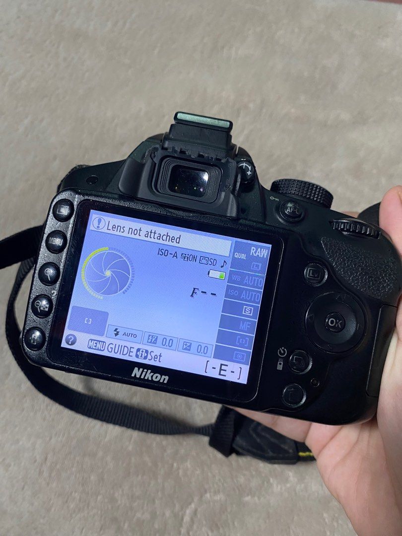 NIKON D3200 DSLR BODY, Photography, Cameras on Carousell