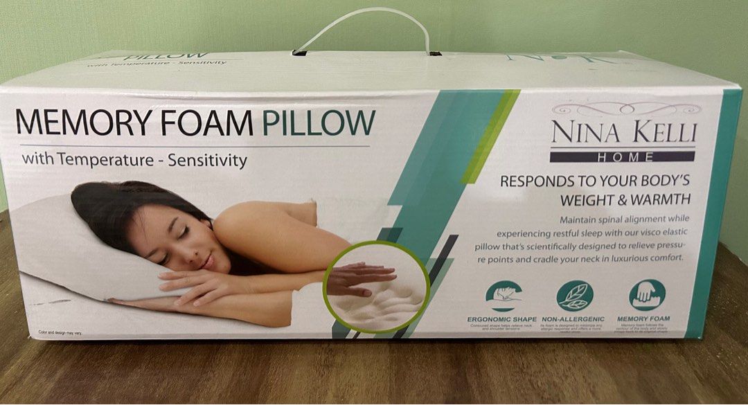 Nina kelli memory foam pillow new arrivals