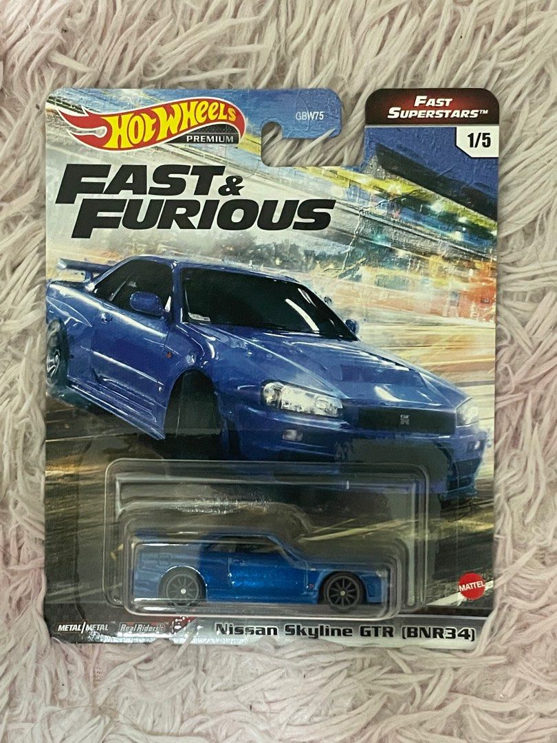 Nissan Skyline GTR R34 Superstars Hot Wheels Hotwheels Hobbies