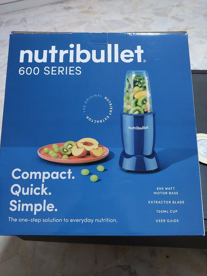 Nutribullet Blender 600 series, TV & Home Appliances, Kitchen