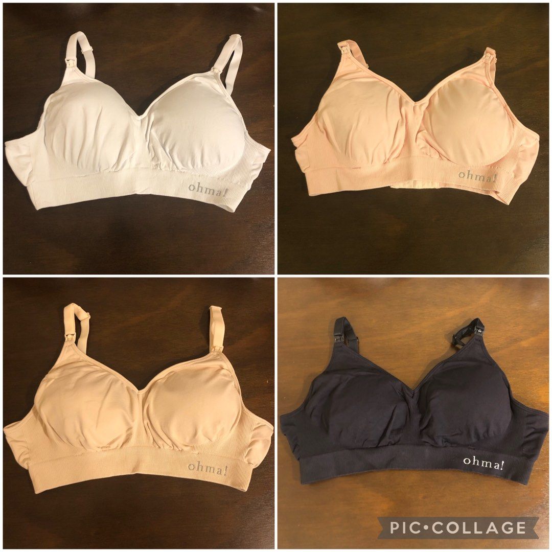 Ohma! Nursing seamless bra, Women's Fashion, Maternity wear on Carousell