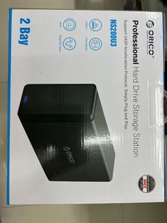 ORICO 3.5 inch 2 Bay USB3.0 Hard Drive Enclosure (NS200U3)