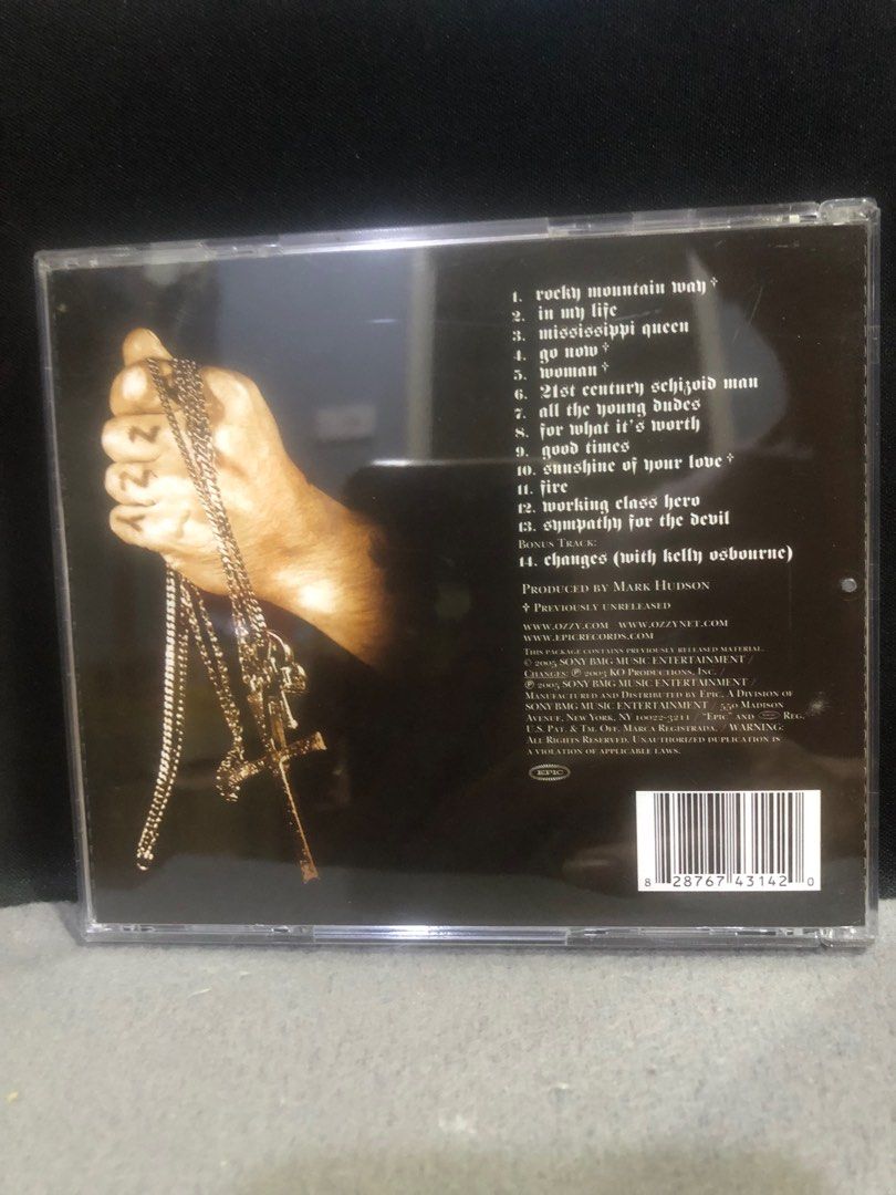 chansons de ozzy osbourne under cover
