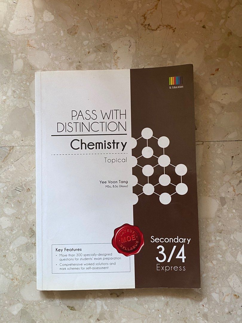 Pass with distinction Chemistry, Hobbies & Toys, Books & Magazines ...