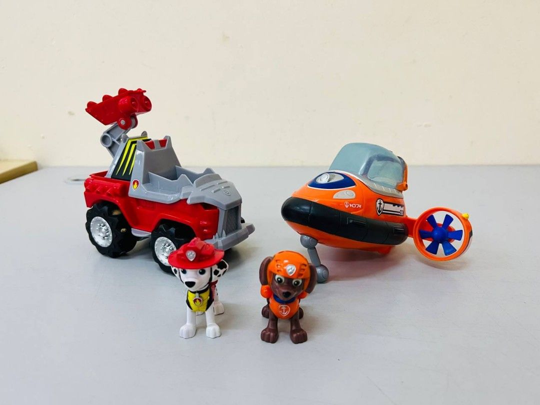 Paw Patrol Set Pawpatrol, Hobbies & Toys, Toys & Games on Carousell