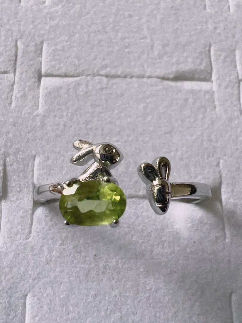 Garnet on sale peridot ring