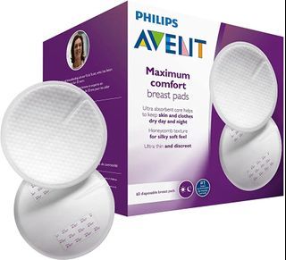 [Bulk Discount Available]  Philips Avent Breast Pads (60pcs)