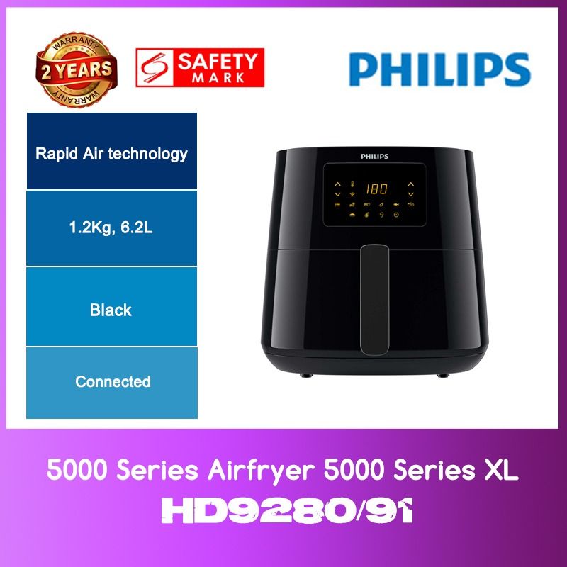 Airfryer airfryer xl hd9280/60 serie 5000 Philips
