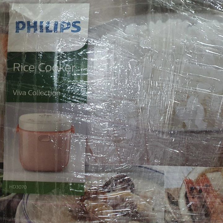 Philips Viva Collection Pink Rice Cooker, TV & Home Appliances, Kitchen