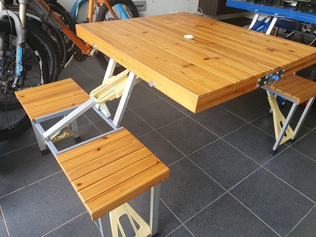 plywood picnic table