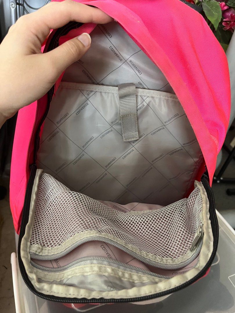 Pink Converse Bagpack Women s Fashion Bags Wallets Backpacks