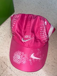 pink Nike cap