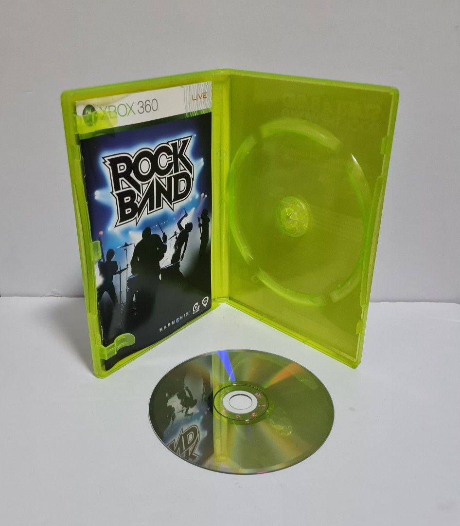 Rock Band Sur Xbox 360 - NEUF Sous Blister - Jeu De Rythme