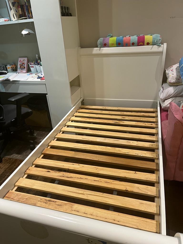 PRINCESS SINGLE BED FRAME SOLD WITH MATTRESS , Babies & Kids, Baby
