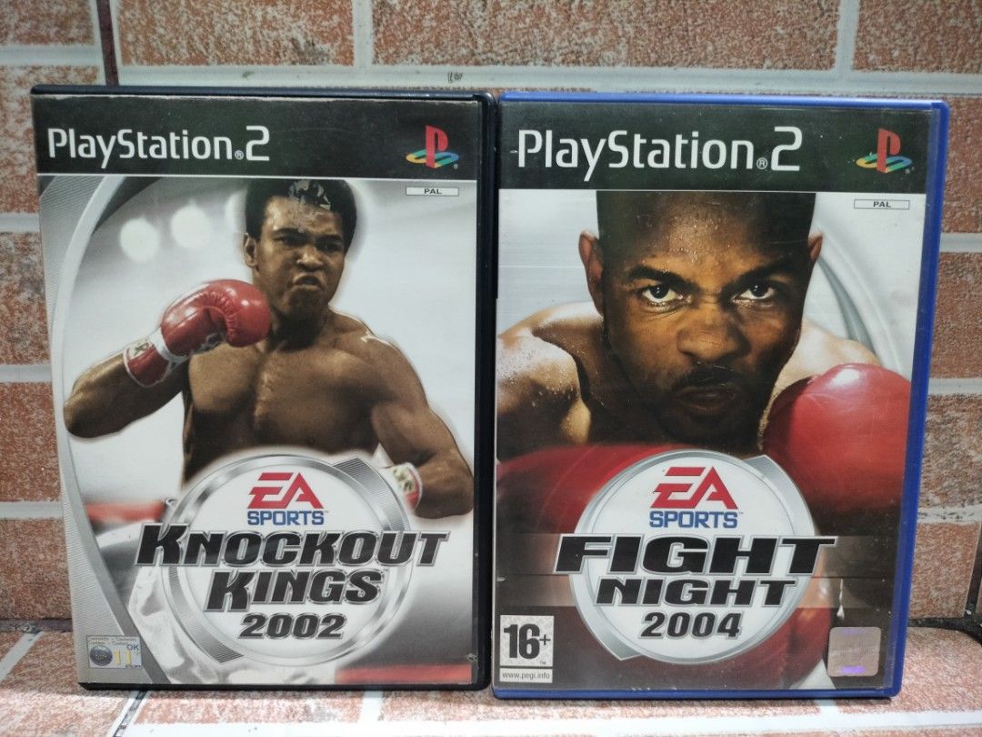 ps2 game Fight night original, Video Gaming, Video Games, PlayStation