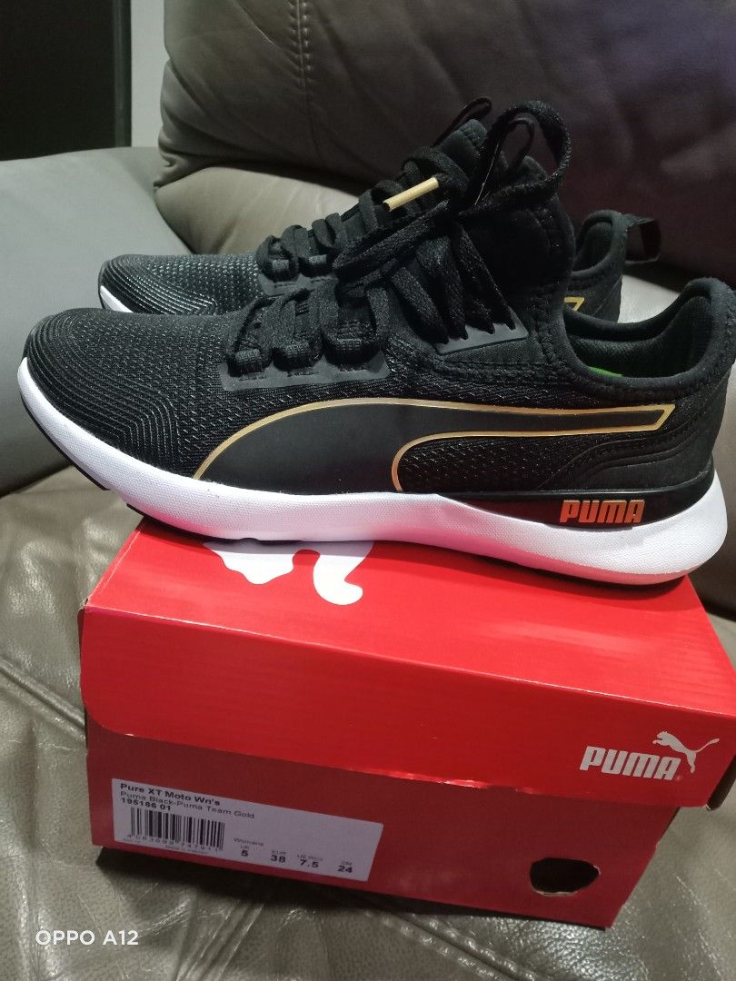 Puma Black Puma Team Gold