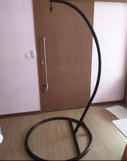 Punching bag stand