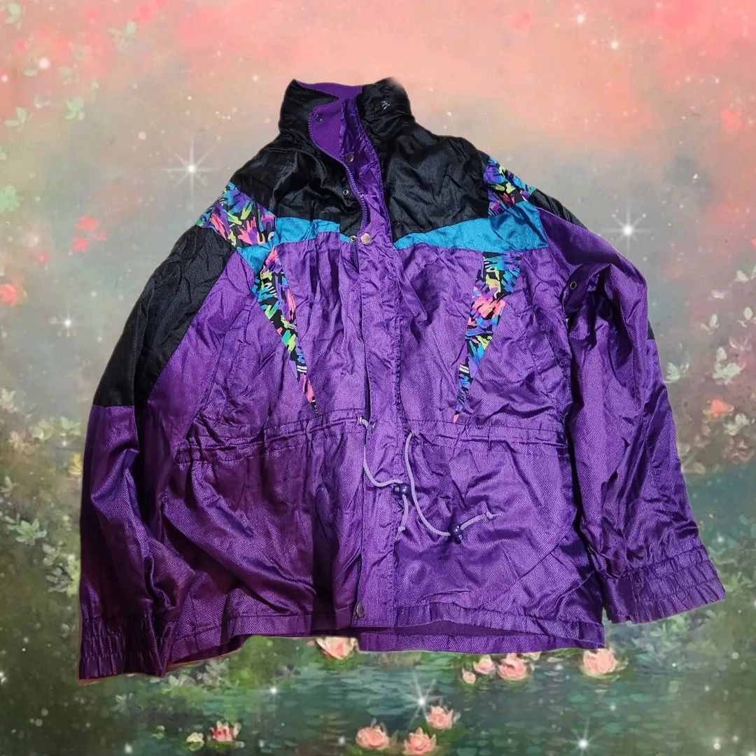 Purple new arrivals windbreaker mens