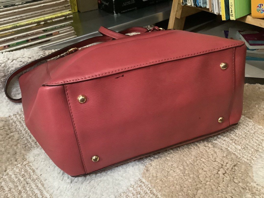 Bennington leather sales shopper