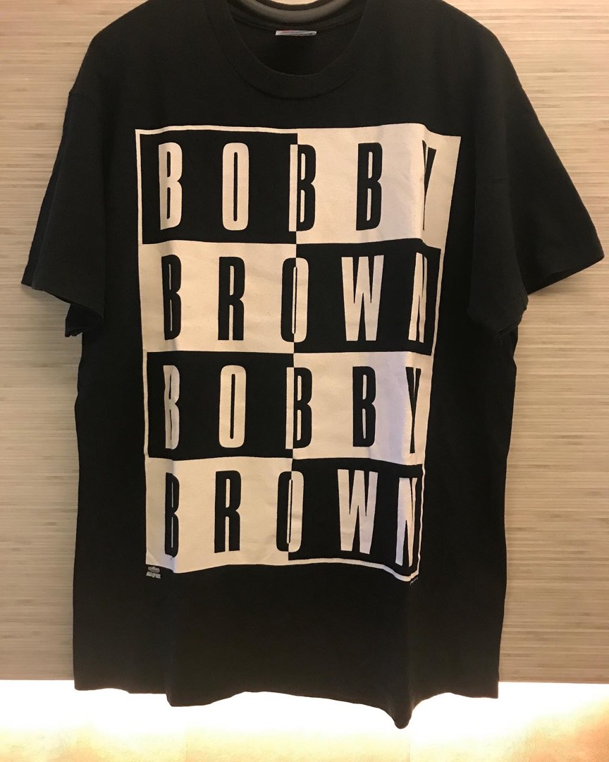 Rare Vintage 90s Bobby Brown Humpin Around World Tour Hanes - Main Image