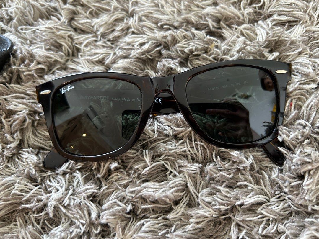 Ray Ban RB2140 Original Wayfarer Sunglasses, Women's Fashion, Watches &  Accessories, Sunglasses & Eyewear on Carousell