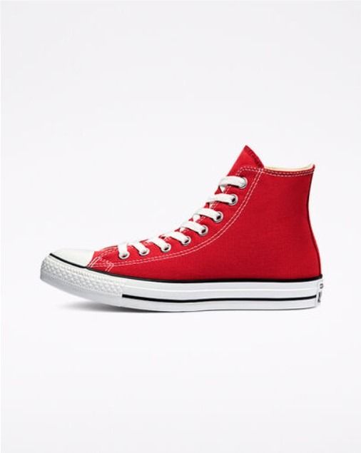 Red High Cut Converse Chuck Taylor All Star Classic Women s