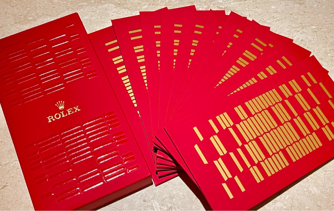 Rolex red packet clearance