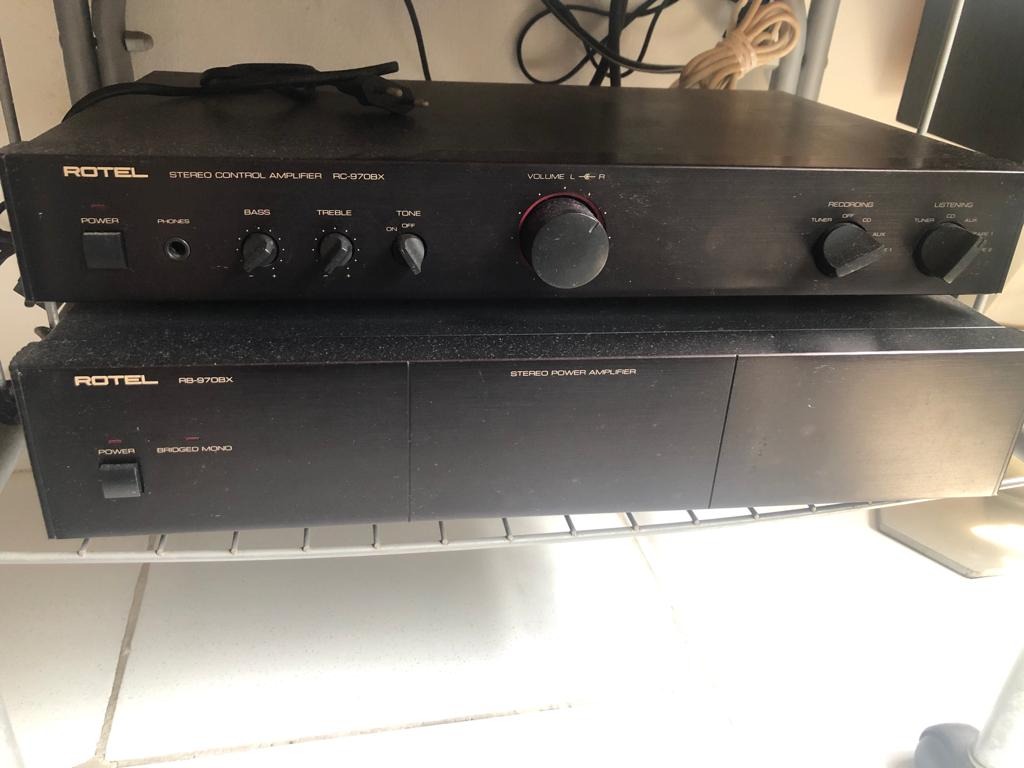 ROTEL Amplifier RB9708X & RC9708X, Audio, Soundbars, Speakers